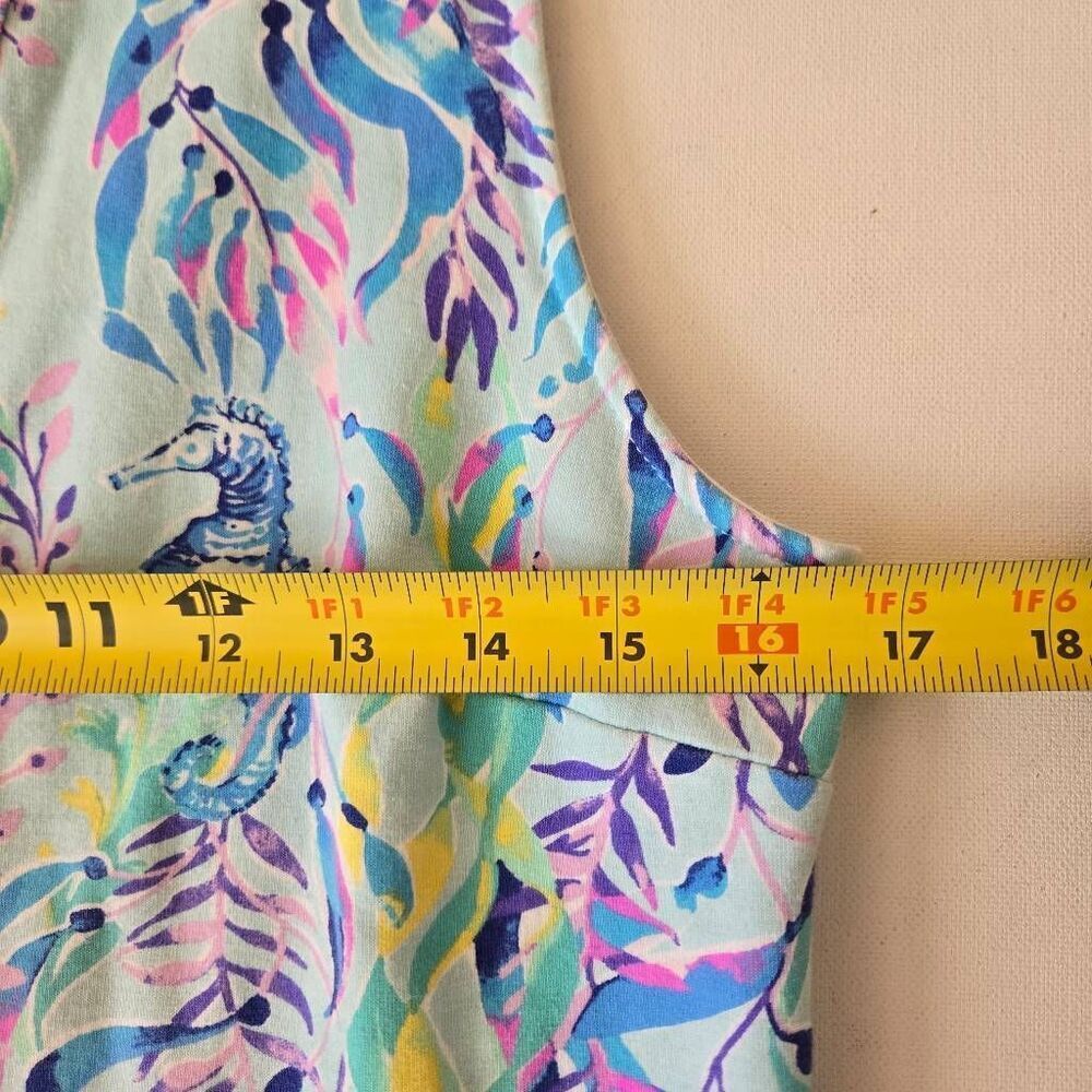 Lilly Pulitzer Womens Seahorse Print Sherryn Shift Dress Multicolor Size Small - Picture 6 of 10